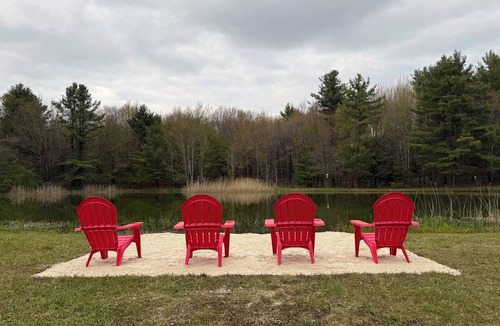 Town of Conesville Cabin | 101 Acre Secluded Private Cabin with Pond & Trails
