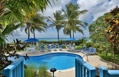 Oistins Condo | #101 Oceanview beachfront Maxwell Beach Villas