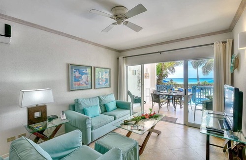 Oistins Condo | #101 Oceanview beachfront Maxwell Beach Villas