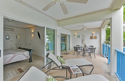 Oistins Condo | #101 Oceanview beachfront Maxwell Beach Villas