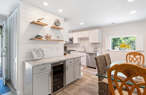 Sea Pines Villa | 104 Fairway Lane - Updated Ground Floor Villa with Golf Views! Pet Friendly