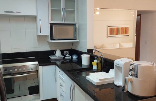 Guilhermina Apartment | 118 - Seafront apartment, barbecue + Wi-Fi + swimming pool!