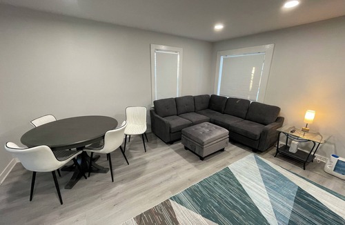 Lansing House | 12 Minutes from MSU, 3 Bedroom House with Laundry