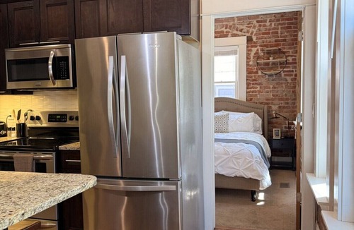 Vine Apartment | 131 Cedar 2 · Chic 2BR Urban Retreat | Downtown Kalamazoo