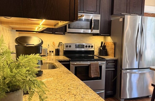 Vine Apartment | 131 Cedar 2 · Chic 2BR Urban Retreat | Downtown Kalamazoo