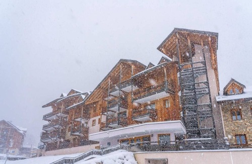Les Orres Apartment | 150m from resort center, 5th floor, swimming pool, sauna, balcony, ski locker, 73m², Les Orres