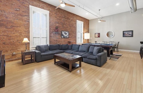 Wholesale District Apartment | 1800 Sq Ft Loft Downtown Near Convention Center
