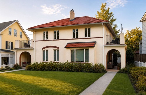 Northwest House | 1920's charm in a 3 Luxury bedroom flat close to everything - renovated bath