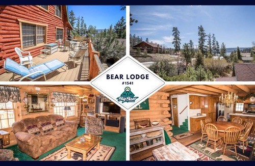 Fawnskin Cabin | 193 m² Cabin ∙ 4 bedrooms ∙ 10 guests