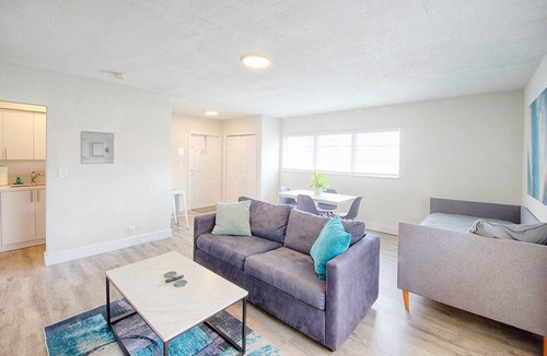 Deerfield Beach Apartment | 1BR Beach Walk With Pool 201 | Sleeps up to 4