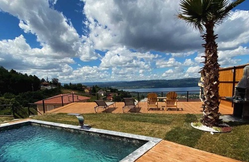Sapanca House | 2+1 Heated Private Pool - Lake View - 5 Person Bungalow in Dibektaş