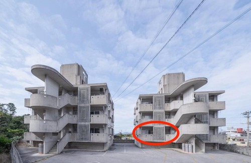 Nakama Apartment | 2-101号広いワンルームナカマコンド恩納小学生まで添い寝無料