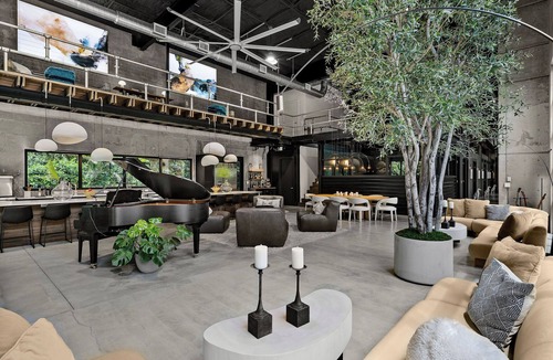 Naples House | 2.5-Acre Modern Industrial Estate Tennis, Gym, Pool, Pickle Ball, Hot Tub, Bocce