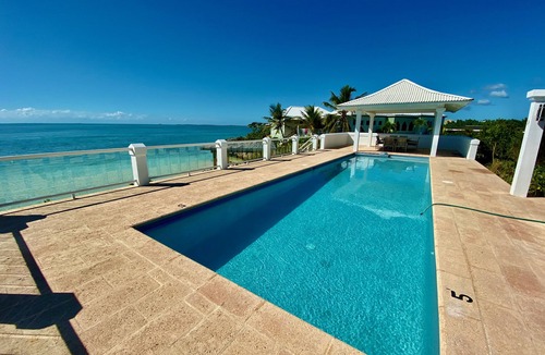 Ocean Point Villa | 2 Beach Front Villas Beautiful Beach! Pickleball Ocean Views 3 Private Pools!