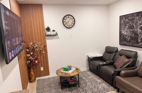 Northwest Calgary Apartment | 2-Bed, 2-Bath Home: Perfect for Work, Relaxation, and Exploring Calgary & Banff.