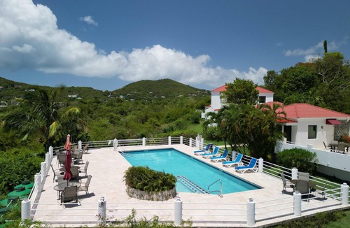 Estate Bethany Apartment | 2 bed, 2 bath with pool access overlooking Cruz Bay