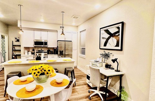West Colfax Condo | 2-bedroom 2-bath Luxury condo, Tram access, Sloan's Lake gem! MTN Views!