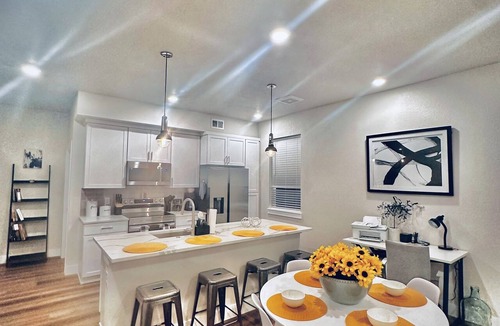 West Colfax Condo | 2-bedroom 2-bath Luxury condo, Tram access, Sloan's Lake gem! MTN Views!