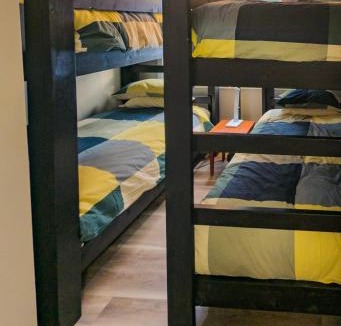 Panorama Apartment | 2 Bedroom and Wall Bed Mountain Getaway Ski In Ski Out Condo with Hot Pools Sleeps 8
