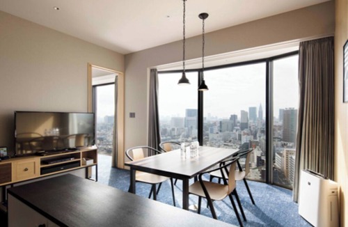 Hyakunincho Hotel | 2 Bedroom in Affordable Hotel WiFi AC Gym laundromat Shinjuku