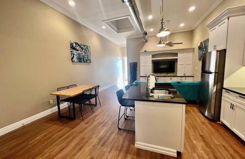 Cedar Falls Apartment | 2 Bedroom Loft - Above Patton Diner - Downtown CF!