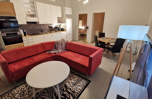 Karhula Apartment | 2-Bedroom Royal Apartment with Own Sauna in Kotka