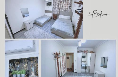 Heliopolis Apartment | 2 Bedrooms Spacious flat 7 mins to Airport
