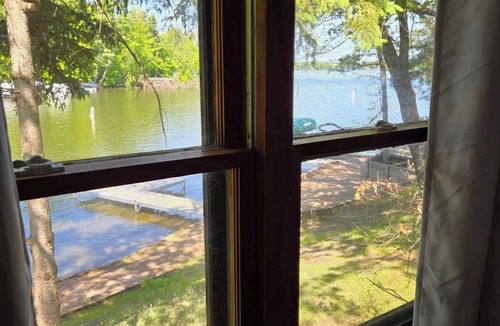 Chetek Cabin | 2‑BR Lake Escape Pontoon Available