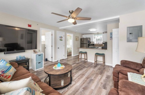 Hampton Condo | 2 BR, Steps to Beach, Pet Friendly, Island Section