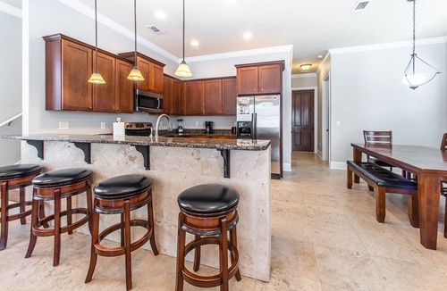 Villages of Crystal Beach House | ⭐2 King Suites-2 Kitchens/Living Areas-Lagoon Pool-Beach Trolley-5BR Beach Rx⭐