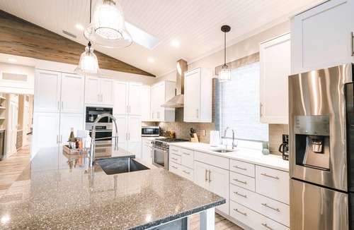 Vilano Beach House | 2 Masters-Heated Pool & Spa+1 min Walk to Beach