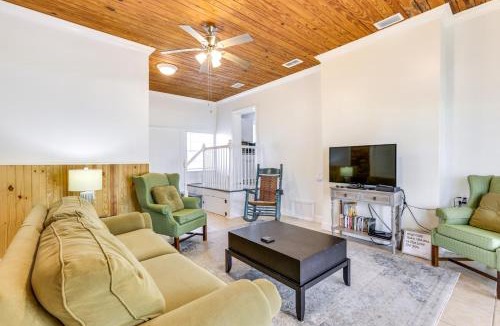 Panacea House | 2 Mi to Mashes Sands Beach: Quiet Home w/Dock!