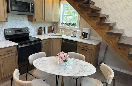 Bass Harbor House | 2 NewHomes/OneLot-5Bd/4Bt,Fireplace,HotTub,Firepit,Lux,Yard,Walk to Lighthouse