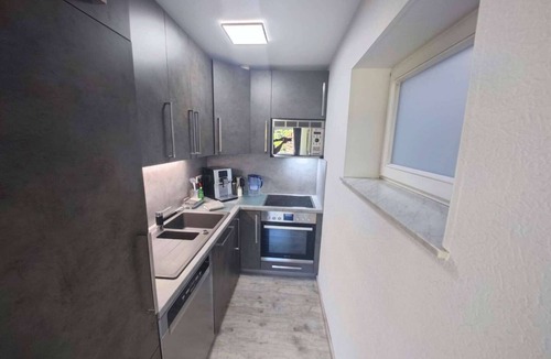 Busenbach Apartment | 2 Rooms Kitchen Whirlpool Shower-Toilet 75"SAT-TV Terrace Parking for 4+2 Guests