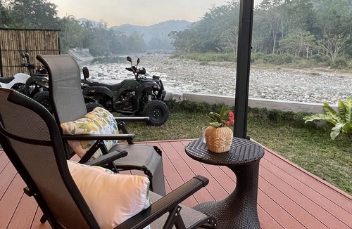 Rizal Province Cabin | 2 storey Prefab Container Vacation Home-Full Mountain View and River access