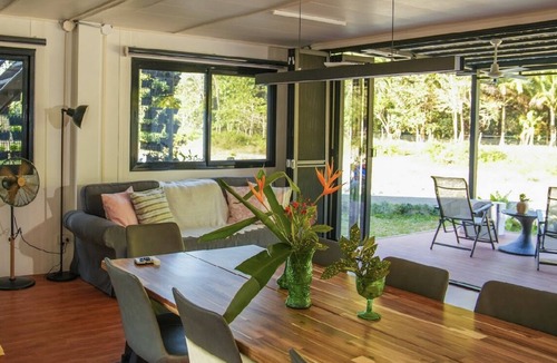 Rizal Province Cabin | 2 storey Prefab Container Vacation Home-Full Mountain View and River access