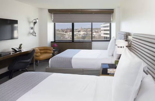 Foggy Bottom Hotel | 2 Superior Queen Rooms | The Watergate Hotel | Historic Charm and River Views