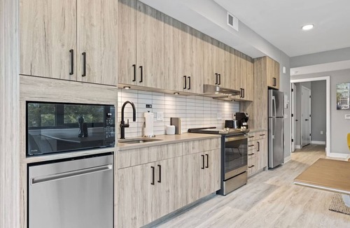 Navy Yard Apartment | 2 Units | Modern Urban Space | Kitchen & Rooftop View | Access to DC's Top Spots