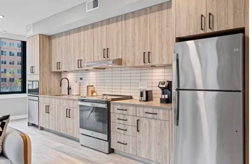 Navy Yard Apartment | 2 Units | Modern Urban Space | Kitchen & Rooftop View | Access to DC's Top Spots