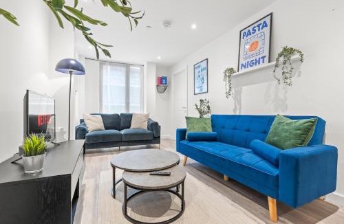Bordesley Apartment | #20 2 Bed 2 Bath Balcony Lux Digbeth Apt - Sleeps 6 - Perfect for contractors and Families