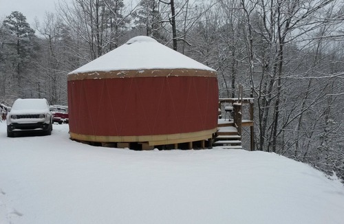 Marble Cottage | 20' Yurt with views , Like a hotel room in the mountains