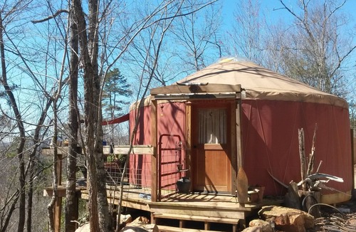Marble Cottage | 20' Yurt with views , Like a hotel room in the mountains