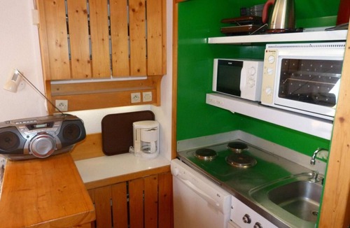 Arc-1800 Apartment | 200m from resort center, Ground floor, terrace, tv, 30m², Les Arcs