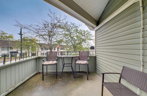 Charlevoix Condo | 202 Pointes North | Bridge View | Downtown Charlevoix | Indoor/Outdoor Pool
