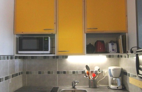 Bergers Hotel | 210m from shops, Ground floor, balcony, tv, ski locker, 25m², Alpe d'Huez