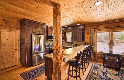 Penrose Cabin | 25-Acre Mountain Retreat w/Trails, Pond, Hot Tub