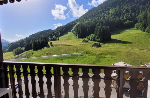 Saint-Jean-dʼAulps Apartment | 25m² Studio, balcony, perfect for 4 in the mountains