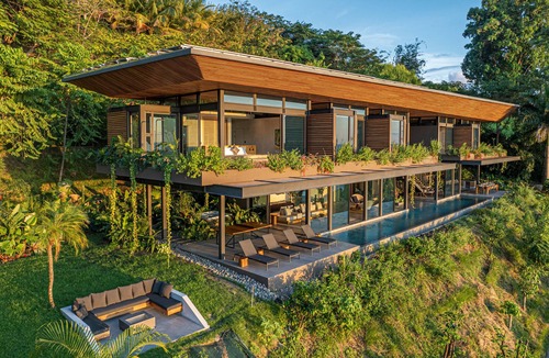 Marina Vista House | 25meter pool-Luxury-Dominical-Housekeeping-Beach