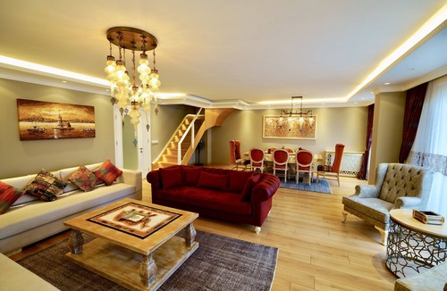 Maltepe Apartment | 265m2 Dublex with 5 Bedroom 3 Bathroom 18m2 Terrace with Jacuzzi and Great View
