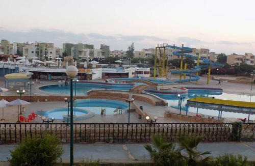 Marina El Alamein Apartment | 2B equipped basement chalet with 2 beds pool view green beach villa 114b